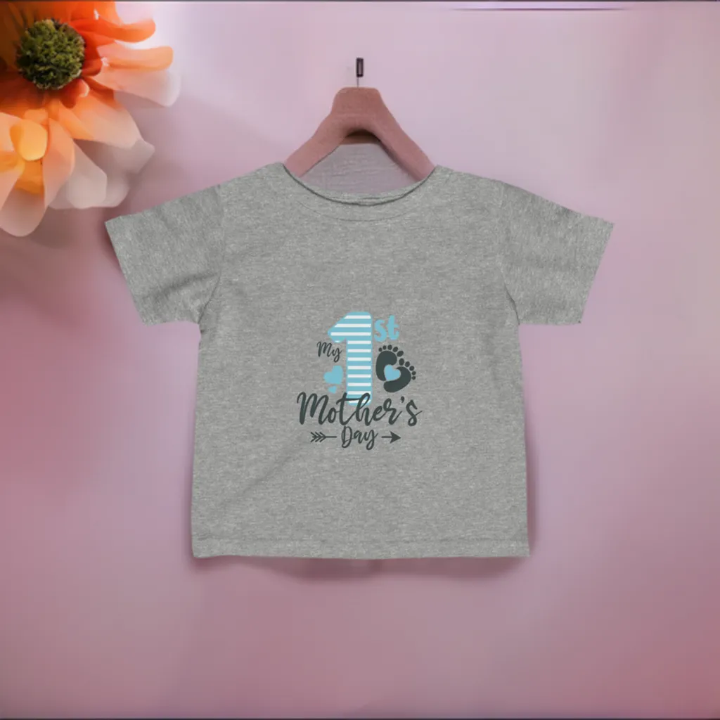 1st Mother's Day Infant Fine Jersey Tee