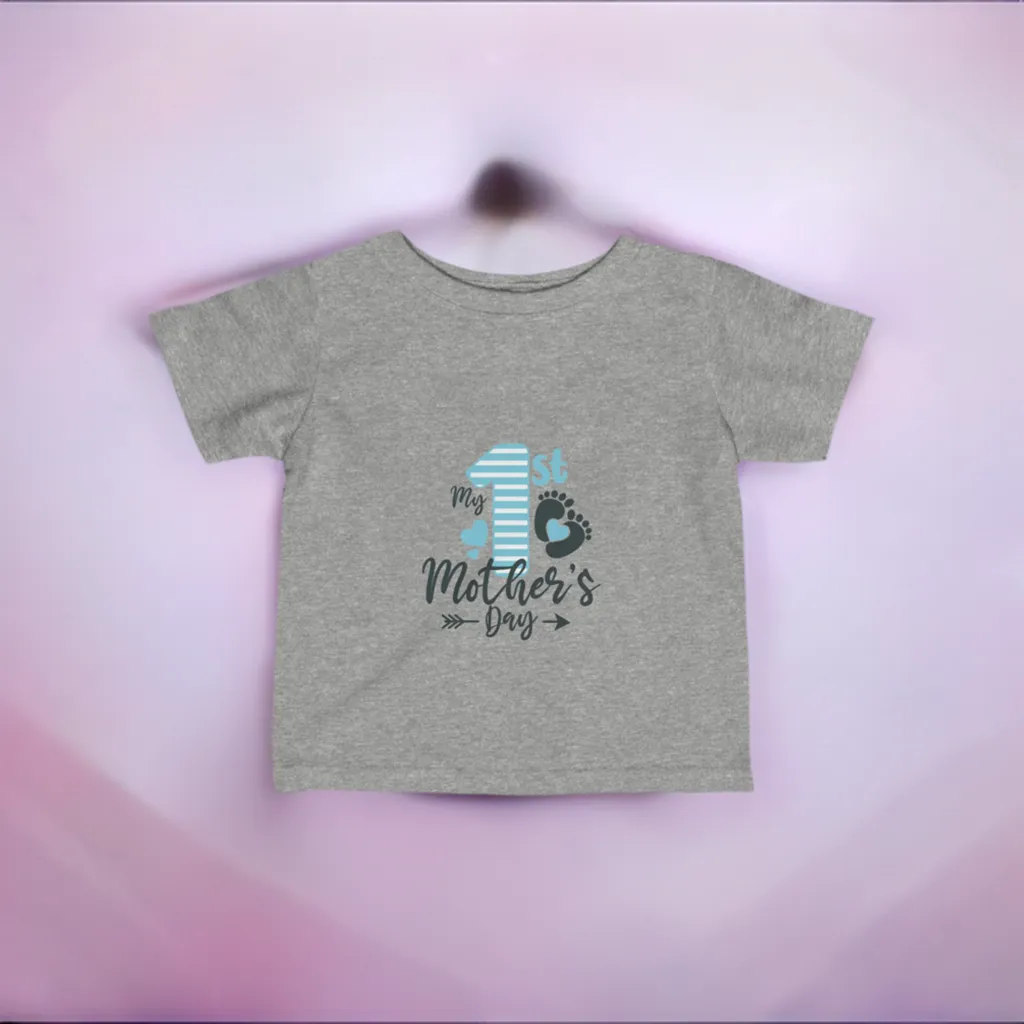 1st Mother's Day Infant Fine Jersey Tee