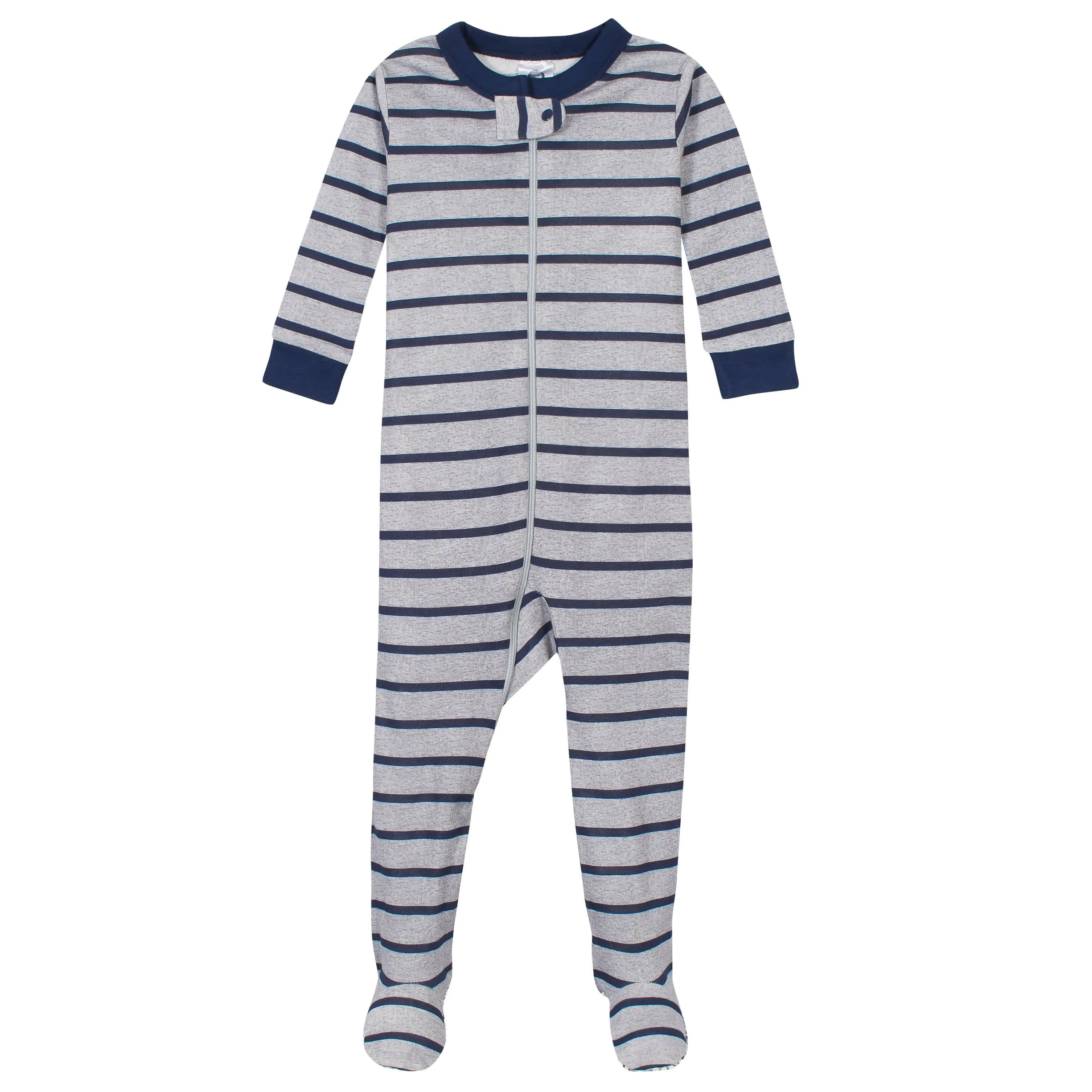 2-Pack Baby & Toddler Boys Fox Snug Fit Footed Cotton Pajamas