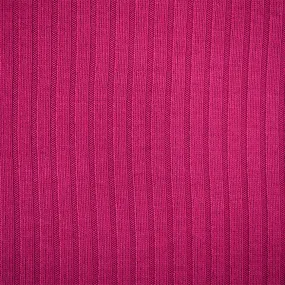 3 YD PC-Pink Rayon-Cotton 4x2 Rib Knit Fabric