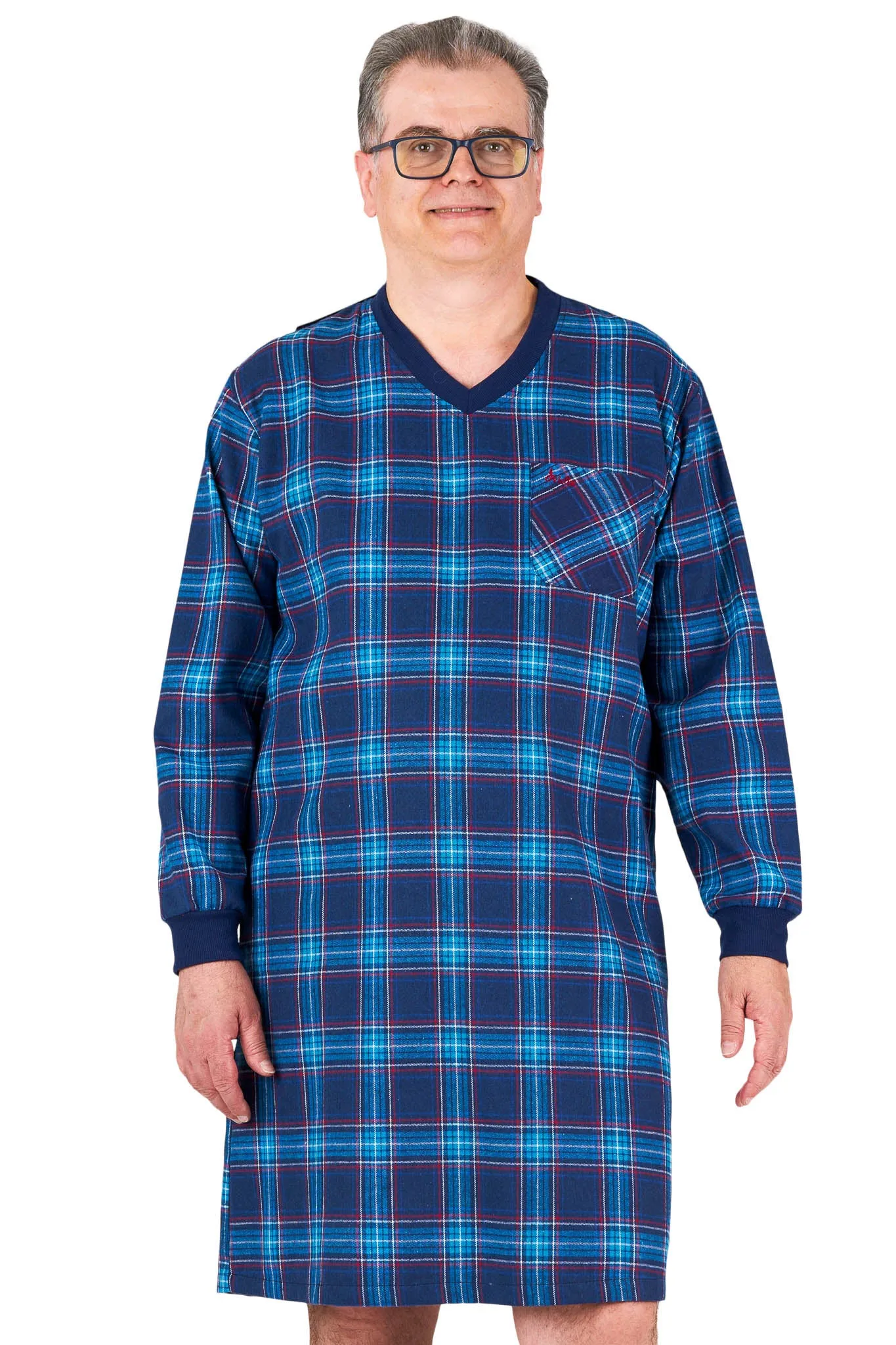 Adaptive Nightshirt - Stewart | Navy