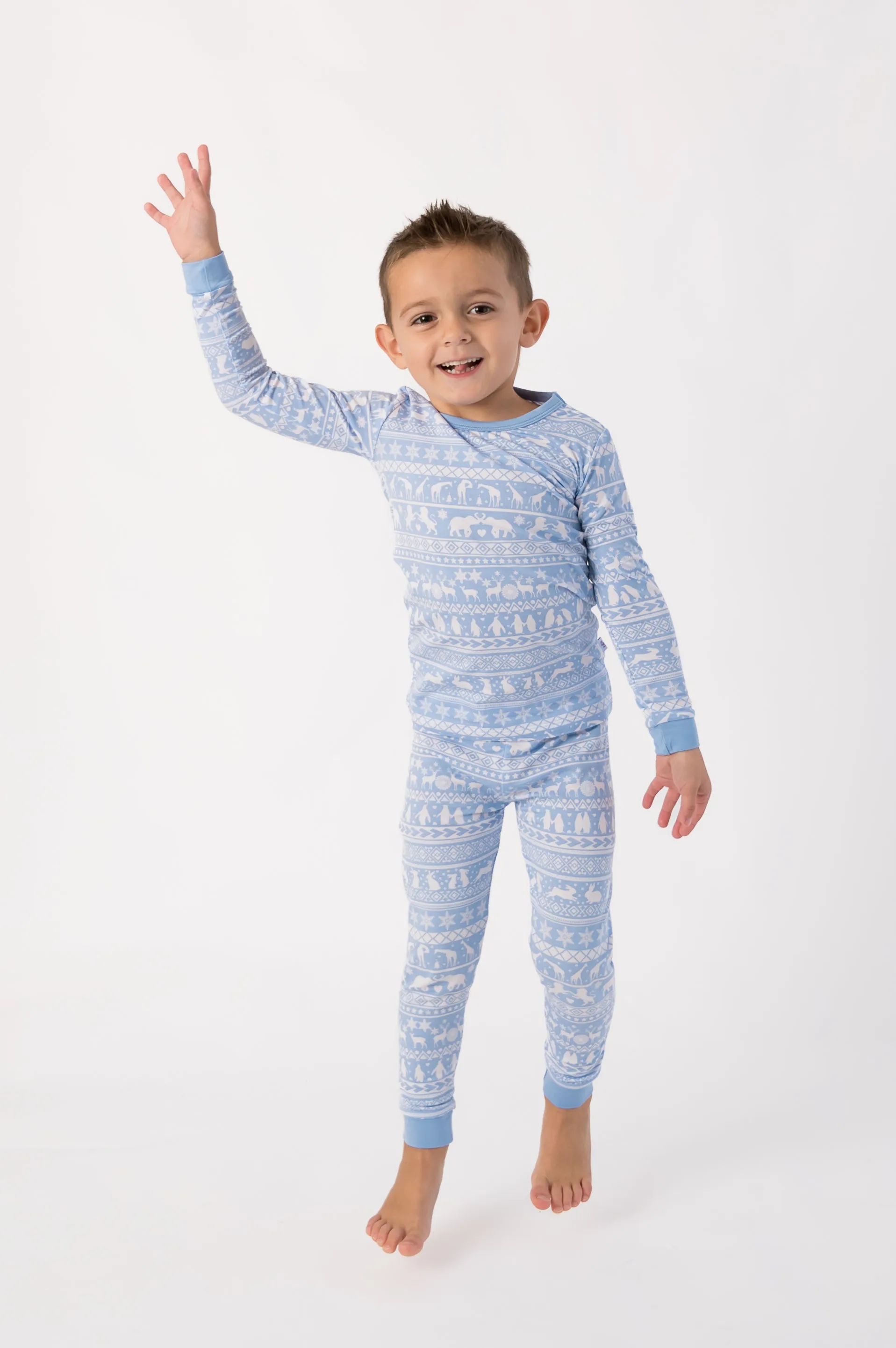 Arctic Fair Isle | Long Sleeve Pajamas