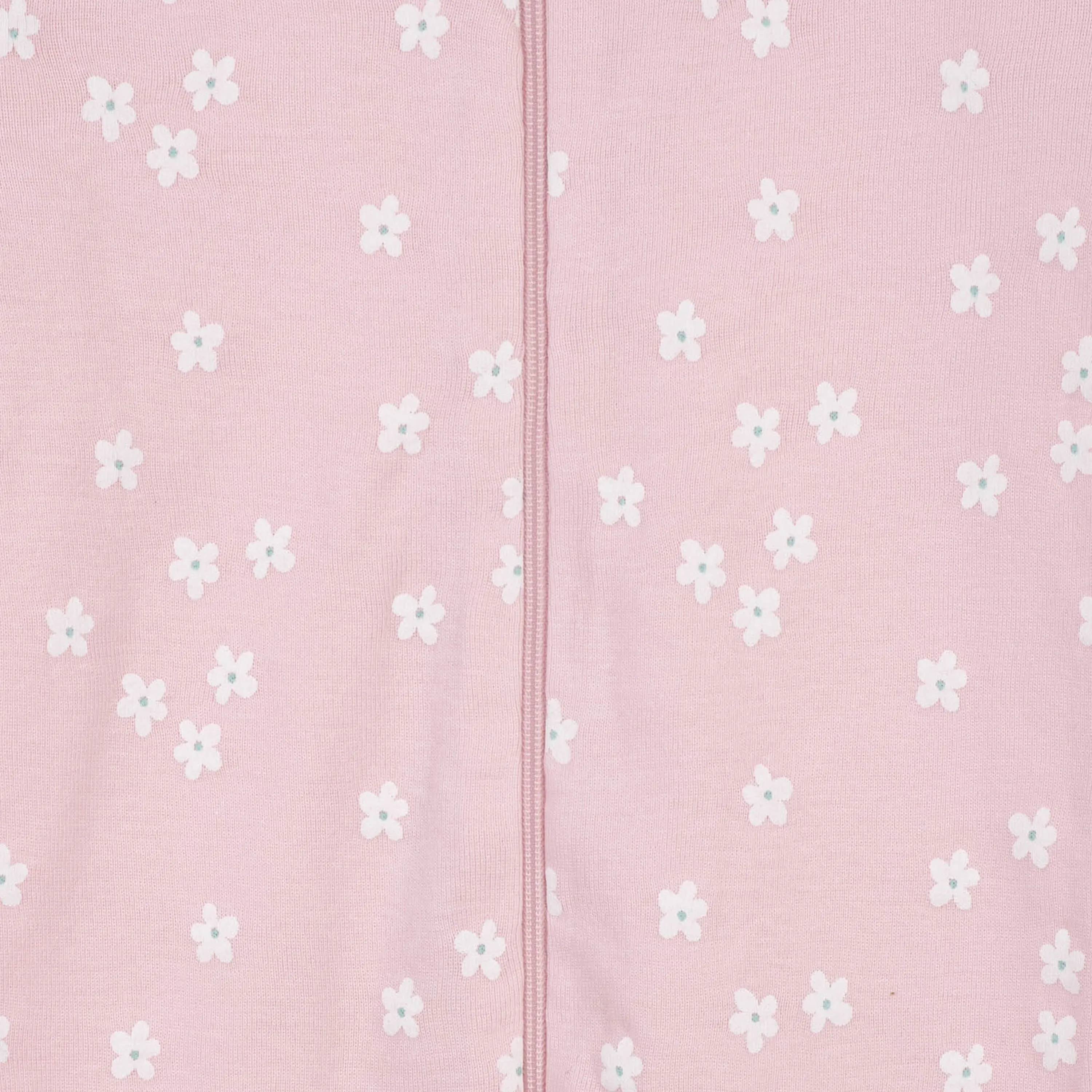 Baby Girls' 2-Pack Organic Bunny Snug Fit Footed Pajamas