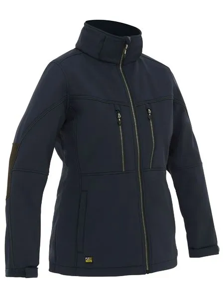 Bisley BJL6570 Women's FLX & MOVE Hooded Soft Shell Jacket BJL6570