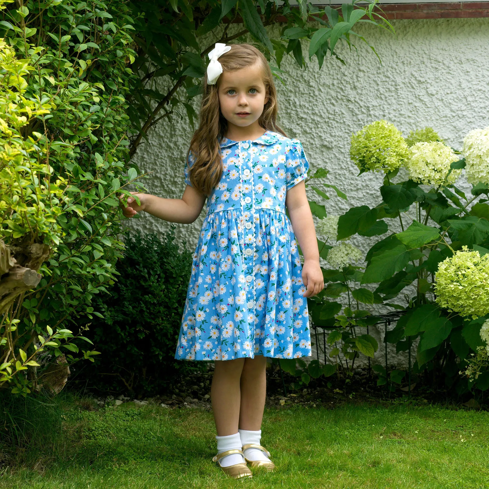 Blossom Button-front Dress