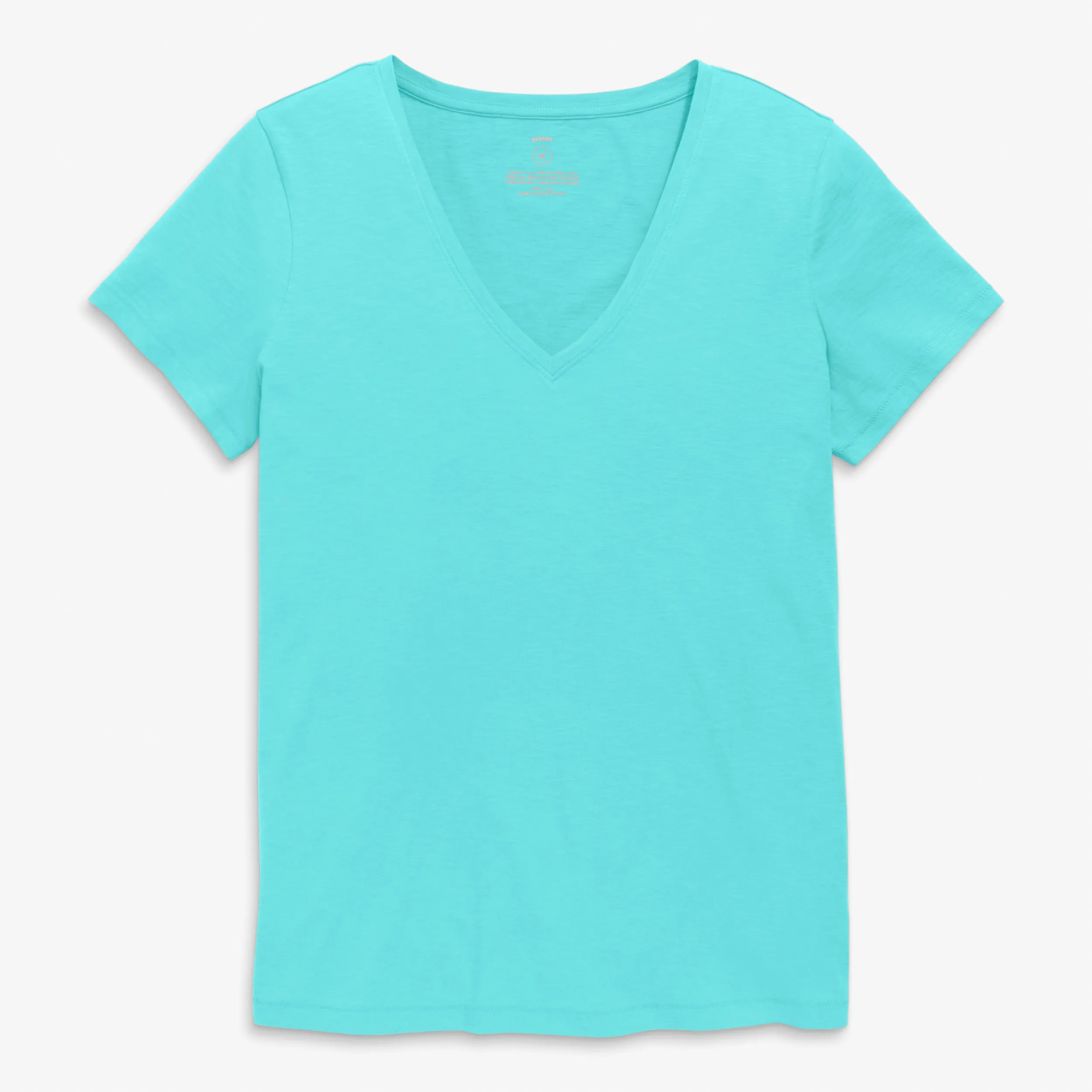 Clearance grown-ups slub v-neck tee in seasonal colors (women's fit)