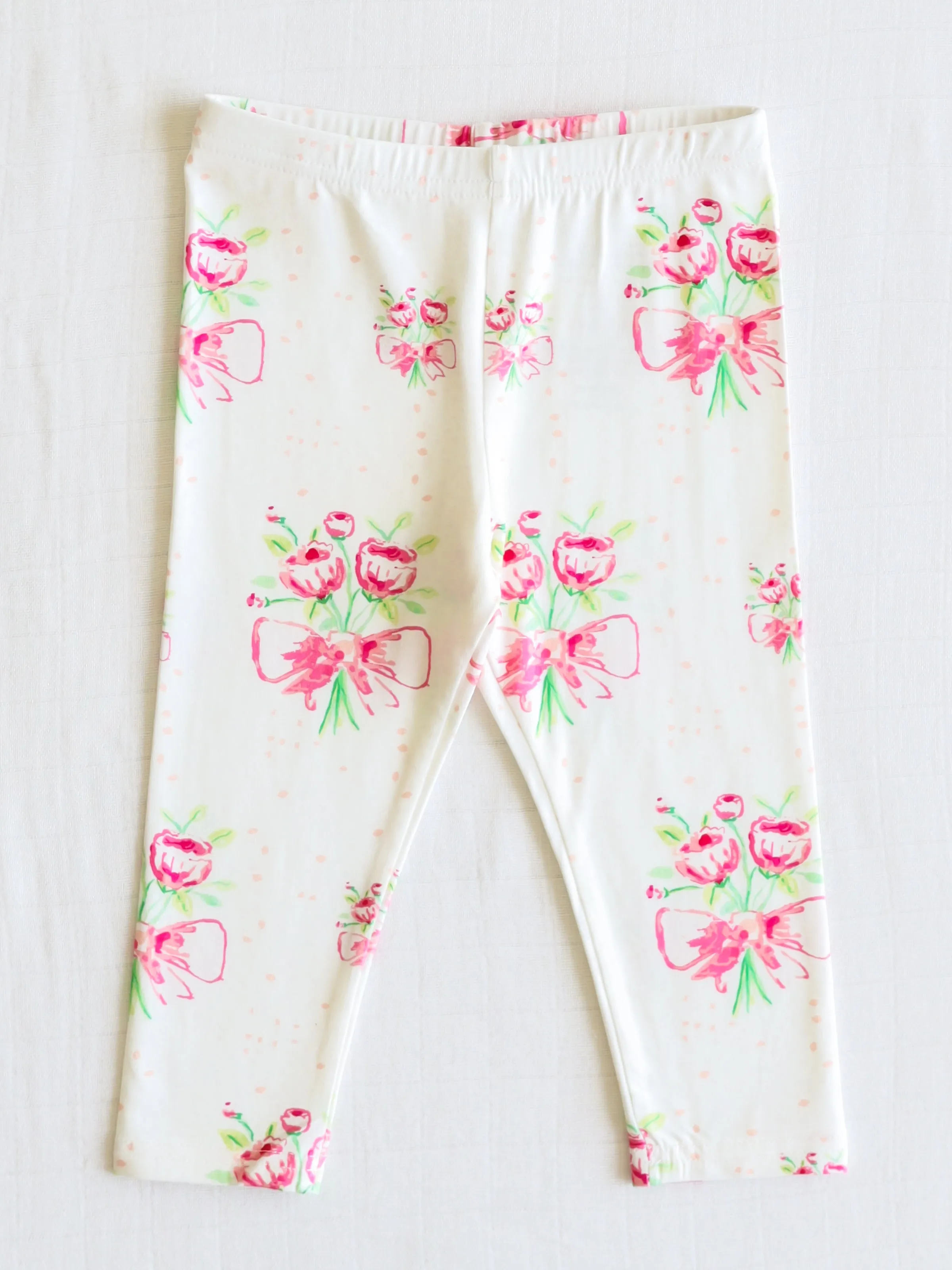 Cloud Fitted Pajamas - Sweetheart Bouquet