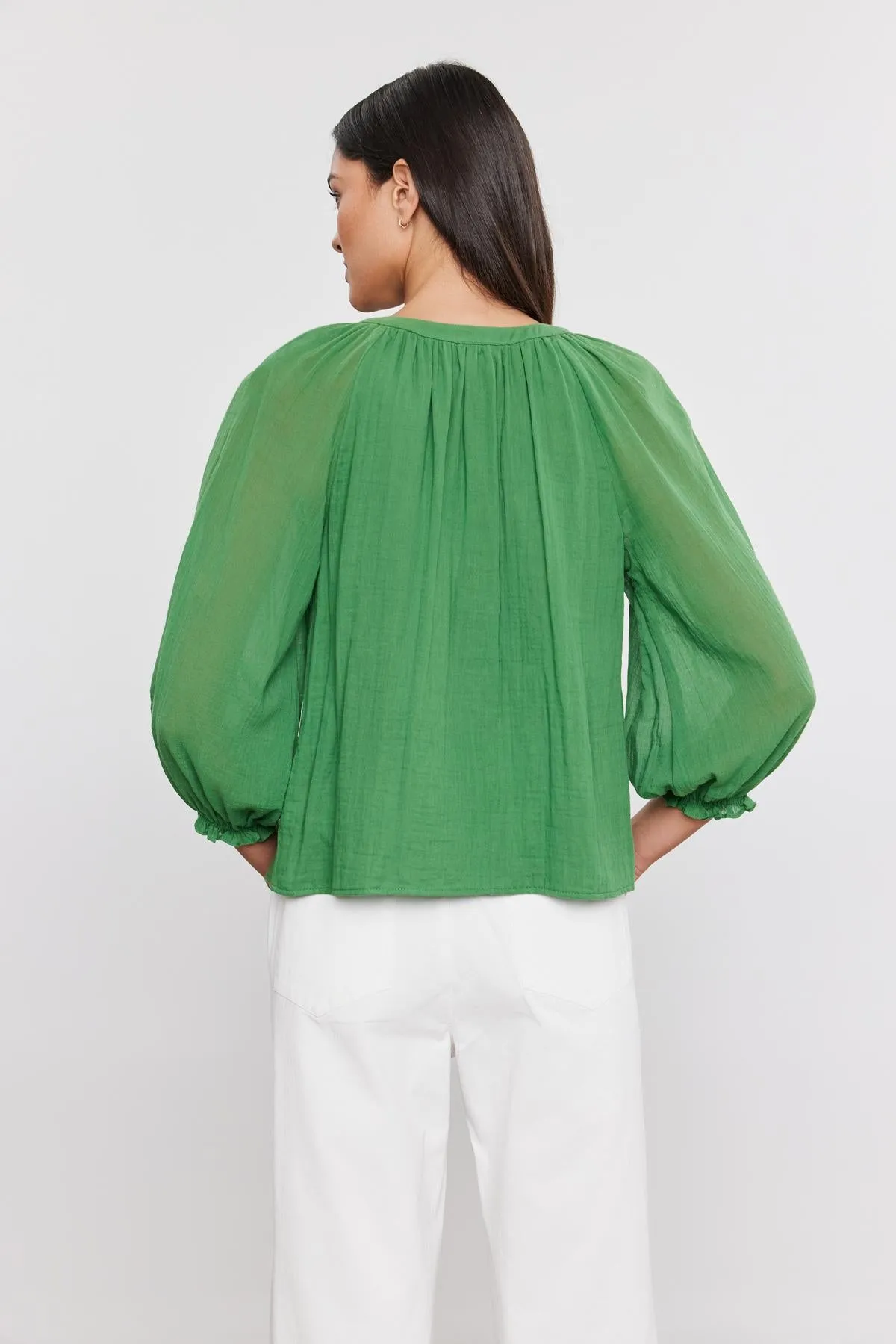 DENICE COTTON GAUZE TOP