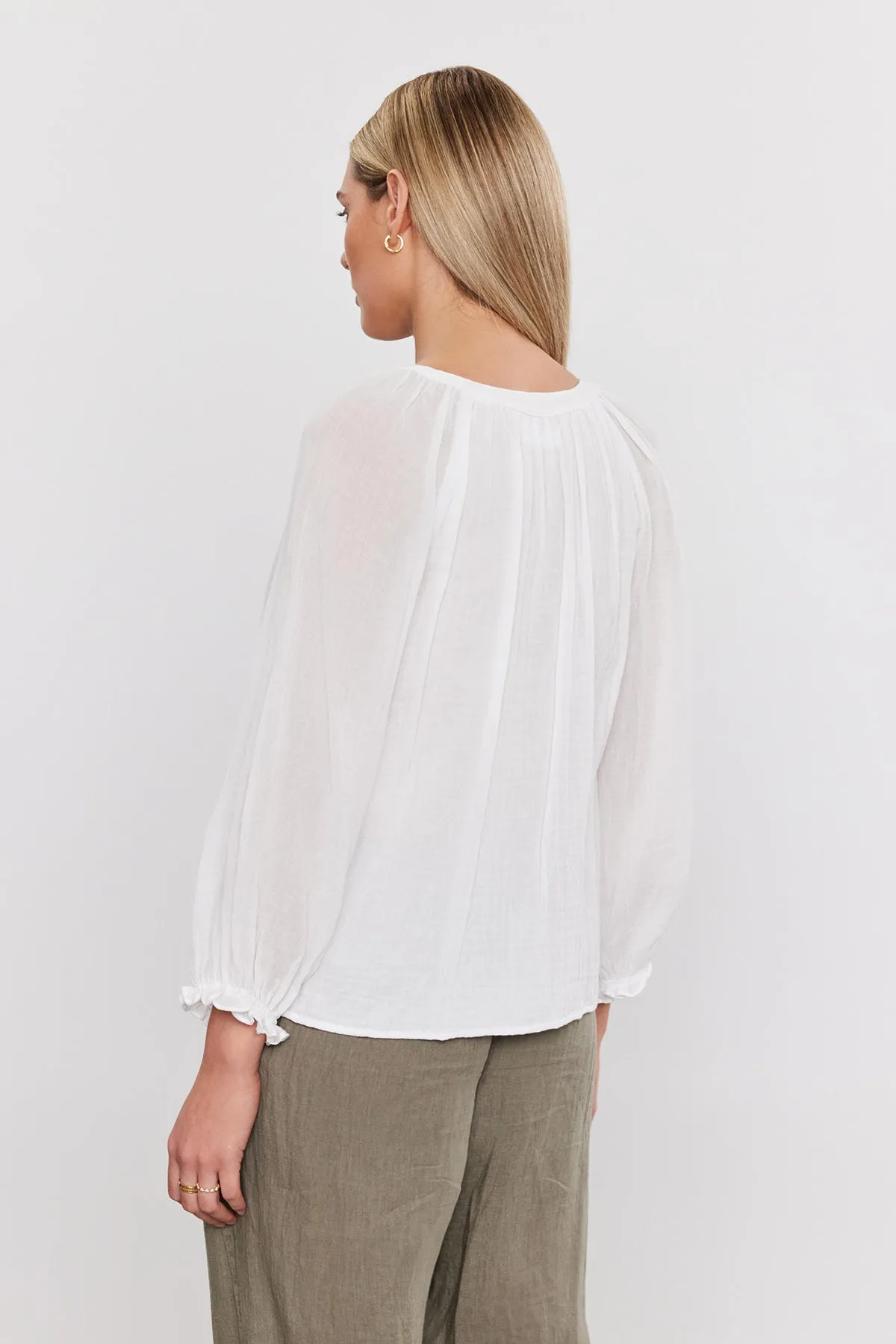 DENICE COTTON GAUZE TOP