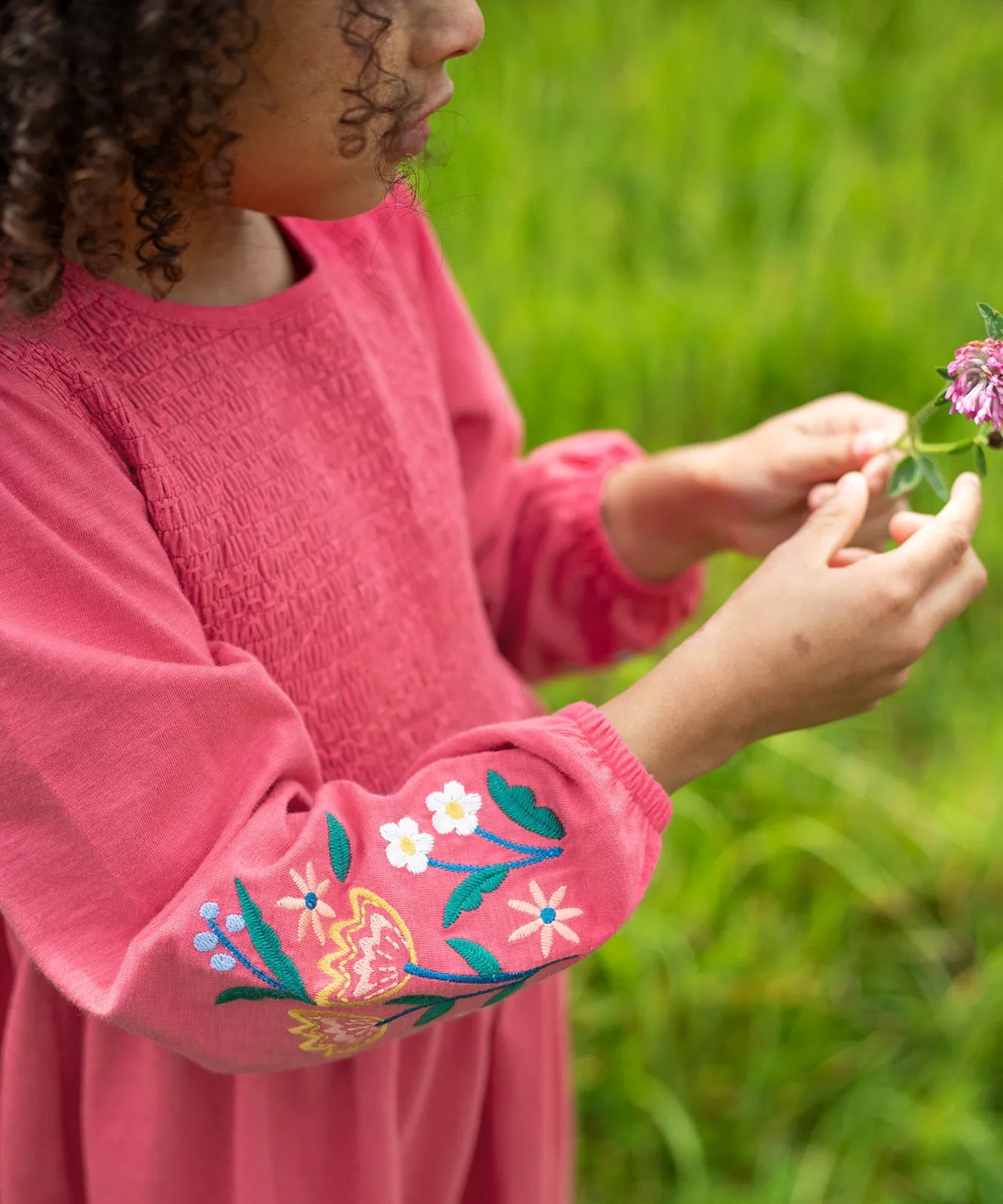 Frugi Arlet Dress - Petal/Flower