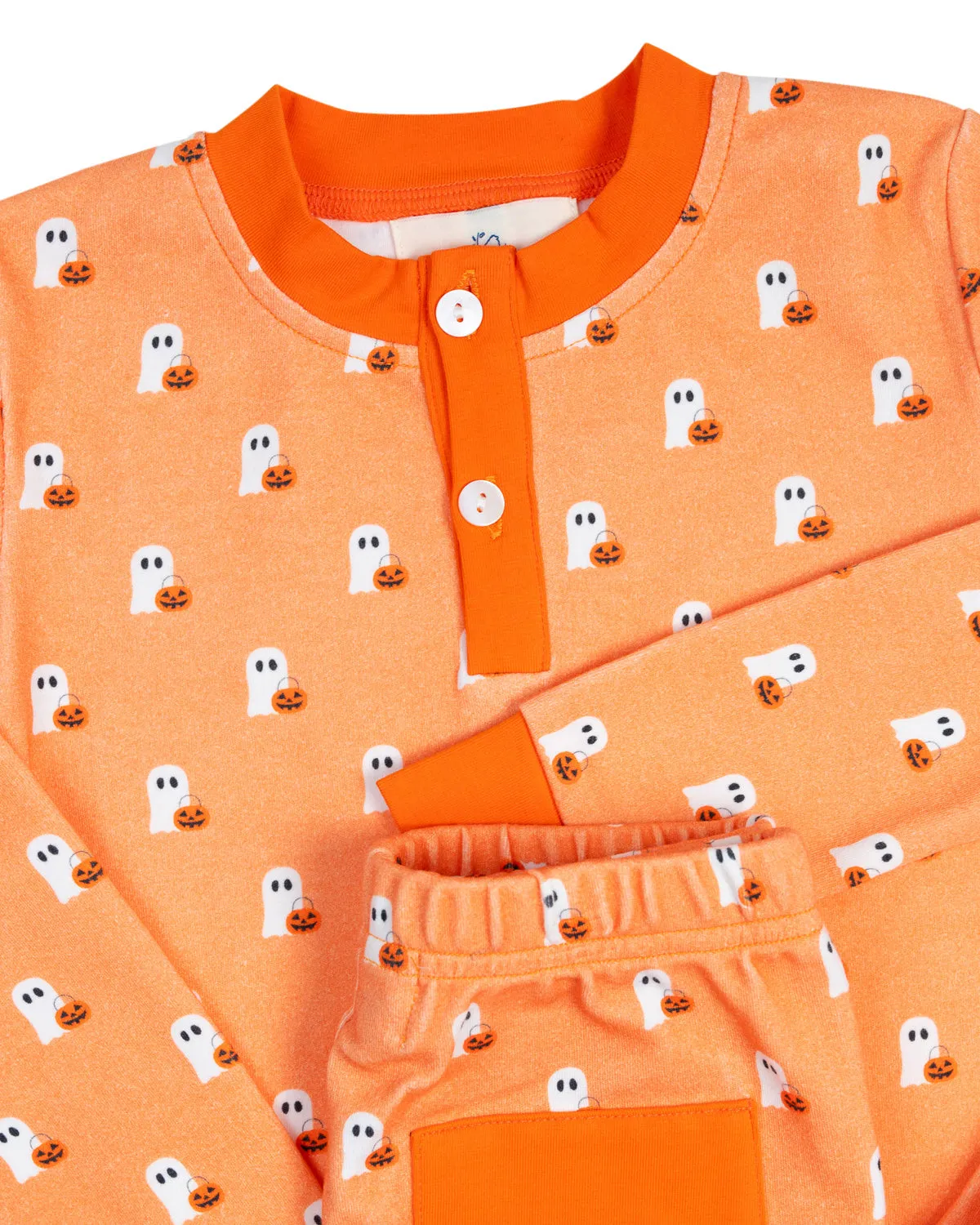 Ghost and Jackolanterns Pajama Set- FINAL SALE