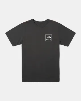 Hawaii VA ATW Palm Short Sleeve Tee - Pirate Black