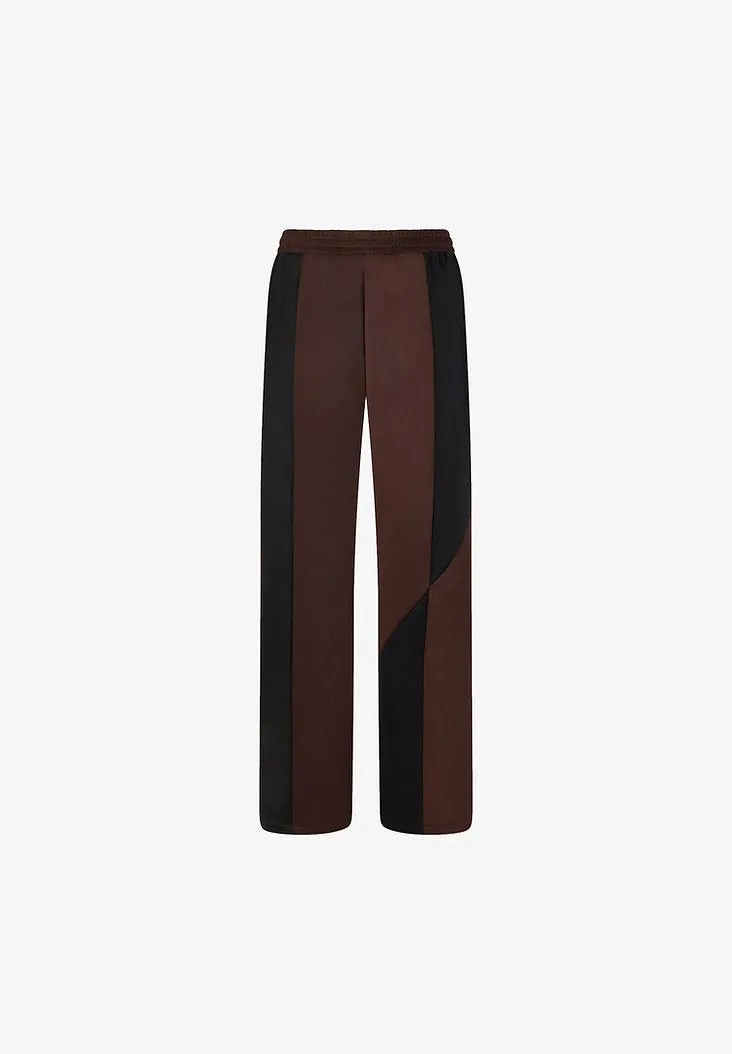 House Of Sunny - Another Day Tracksuit Pants - Chocolate - Pantalon de Survêtement - Marron Chocolat