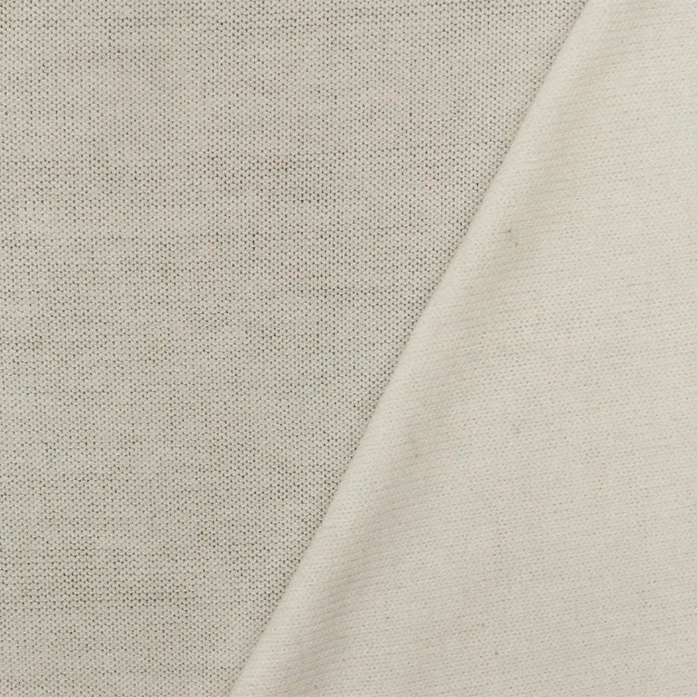 Light Ivory Solid Stretch Jersey Knit Fabric