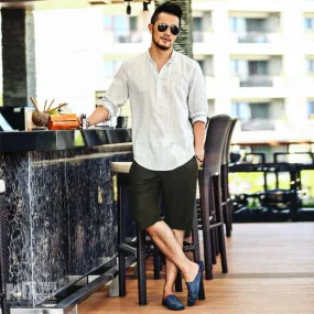 Men's Summer Casual Linen Shorts