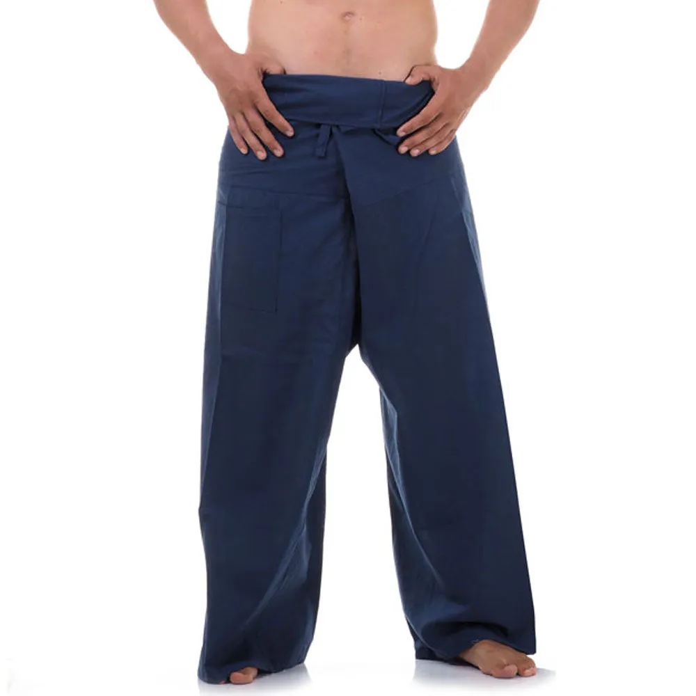 Men's Thai Fisherman Pants Sky Blue Horizon