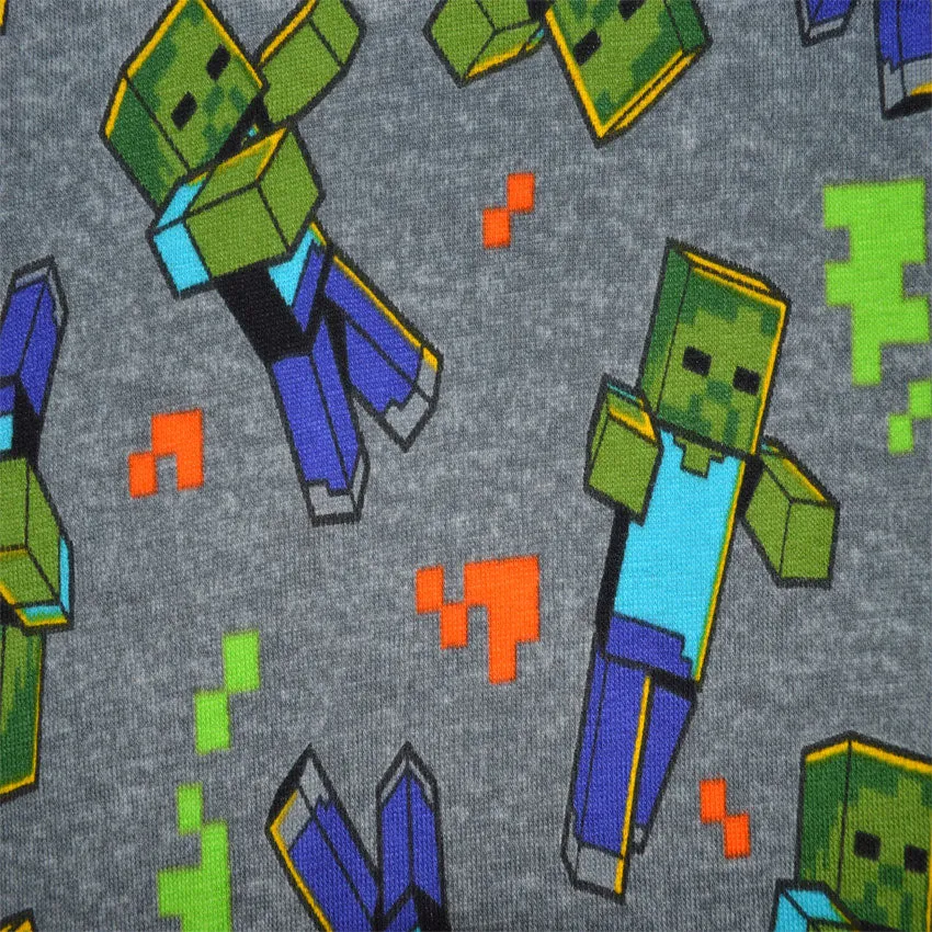 Minecraft Dungeons 4 Piece Cotton Pajamas