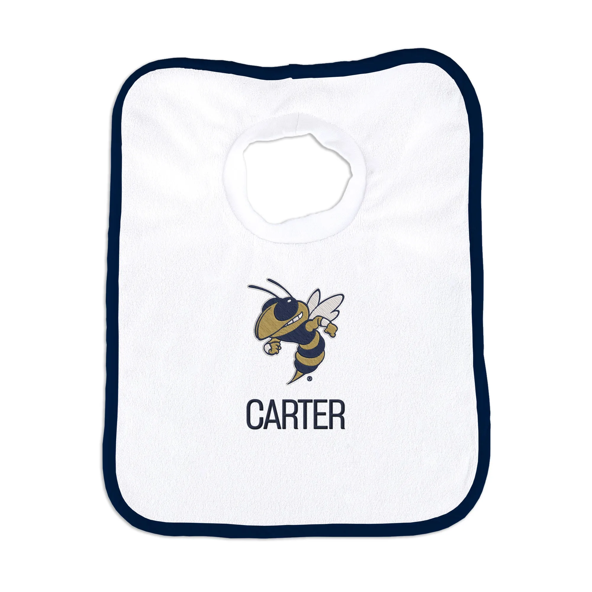 Personalized Georgia Tech Yellow Jackets Buzz Bib