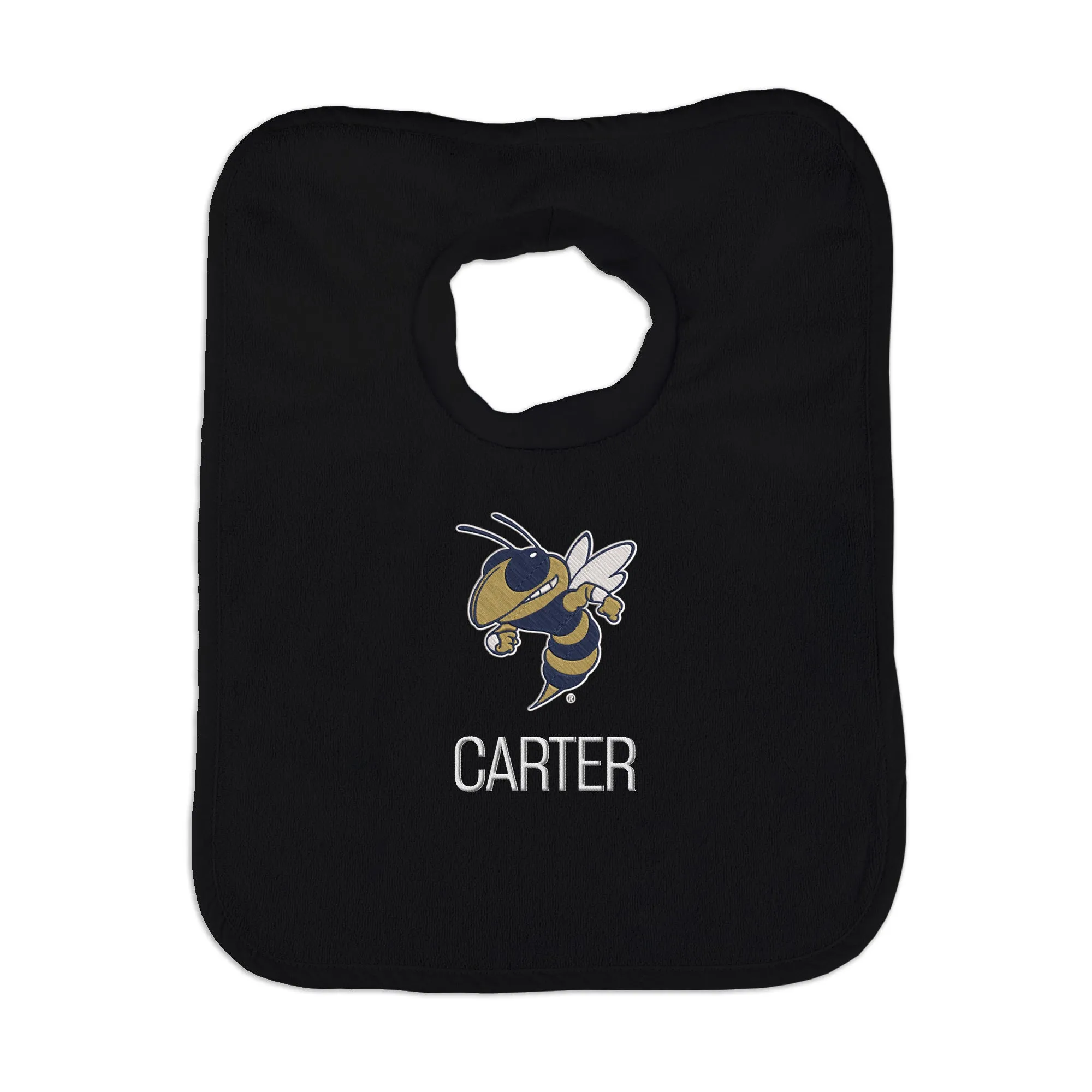 Personalized Georgia Tech Yellow Jackets Buzz Bib