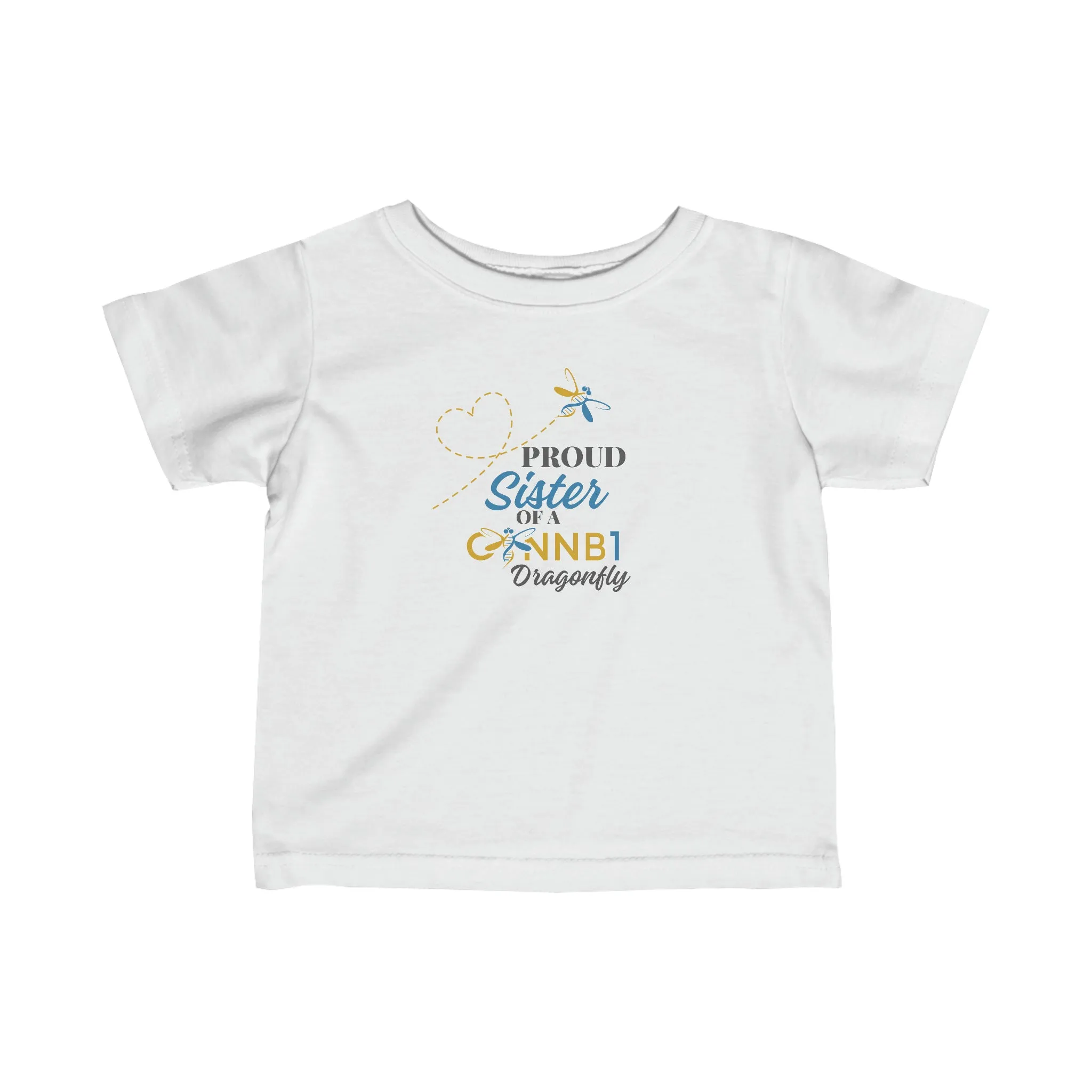 Proud Dragonfly Collection: Sister,  Infant Fine Jersey Tee