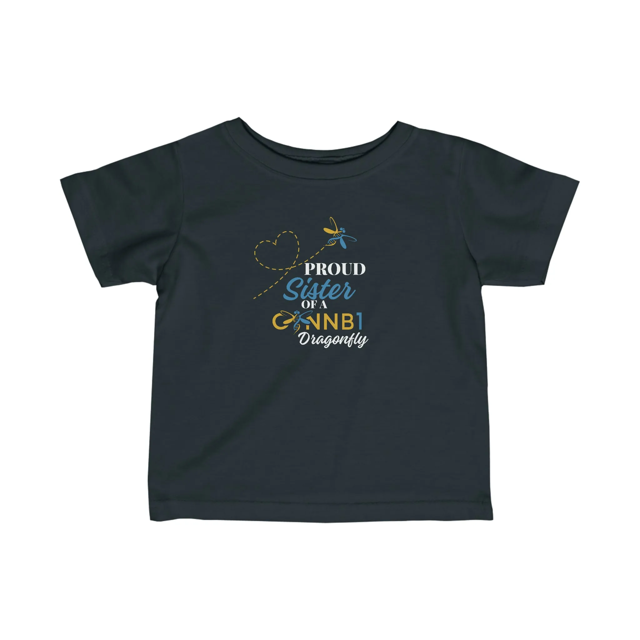 Proud Dragonfly Collection: Sister,  Infant Fine Jersey Tee