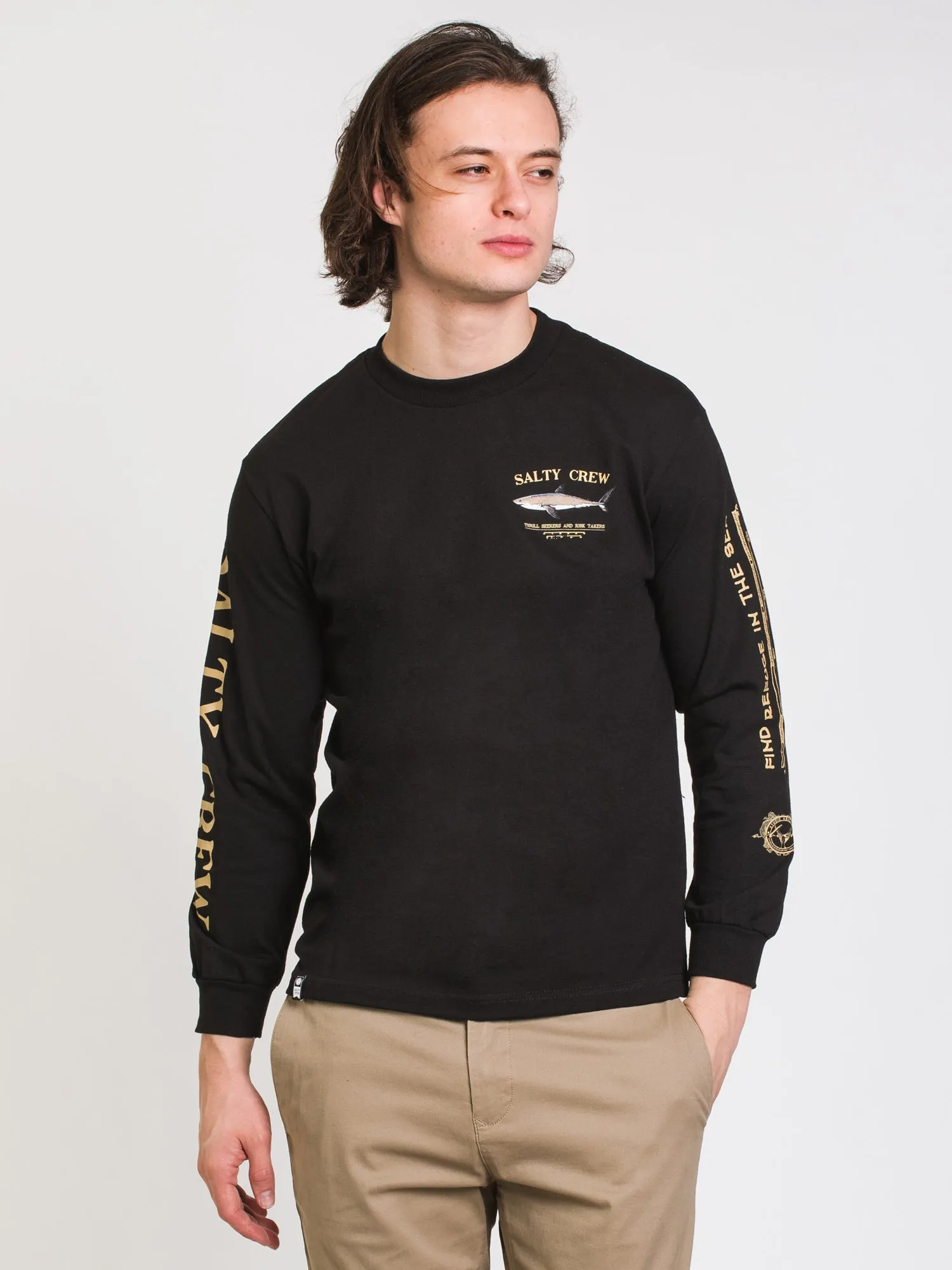 SALTY CREW BRUCE LONG SLEEVE STANDARD TEE - CLEARANCE