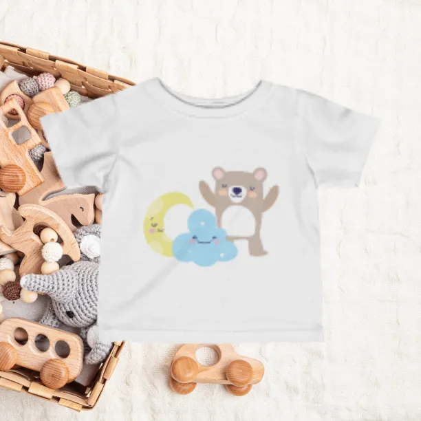 SCBC "Nighty Night" Infant Fine Jersey Tee. Baby Clothes, Infant, Baby Shirt, Baby Accessories, Bear Shirt, Toddler Clothes, Kids Clothes