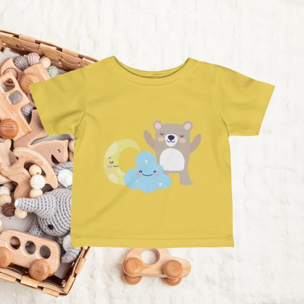 SCBC "Nighty Night" Infant Fine Jersey Tee. Baby Clothes, Infant, Baby Shirt, Baby Accessories, Bear Shirt, Toddler Clothes, Kids Clothes