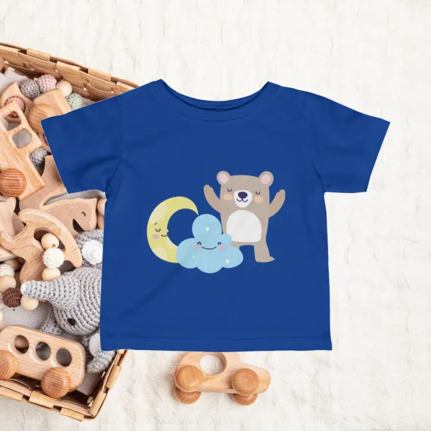 SCBC "Nighty Night" Infant Fine Jersey Tee. Baby Clothes, Infant, Baby Shirt, Baby Accessories, Bear Shirt, Toddler Clothes, Kids Clothes