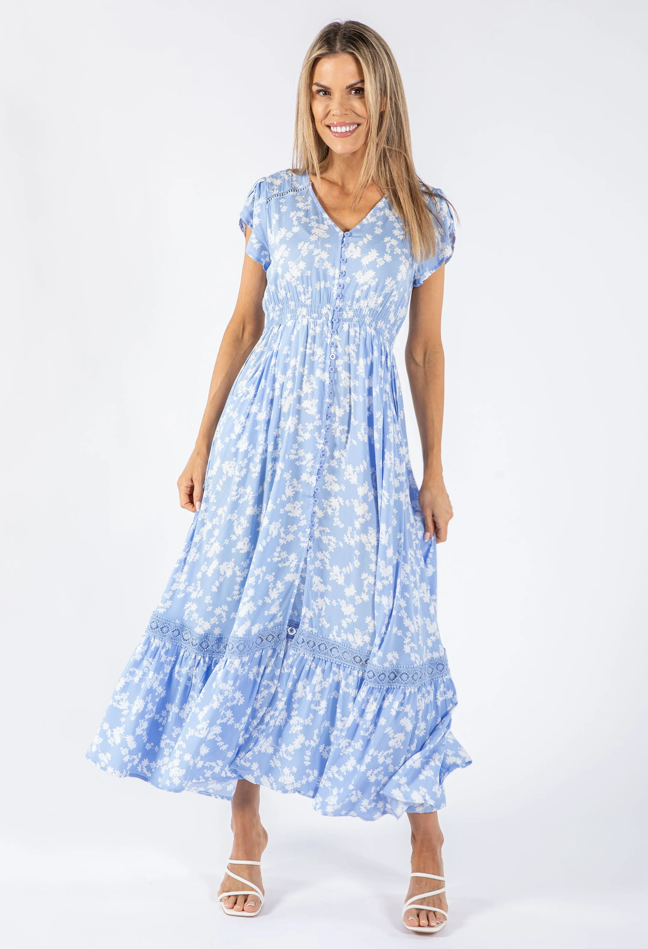 Sky Blossom Dress