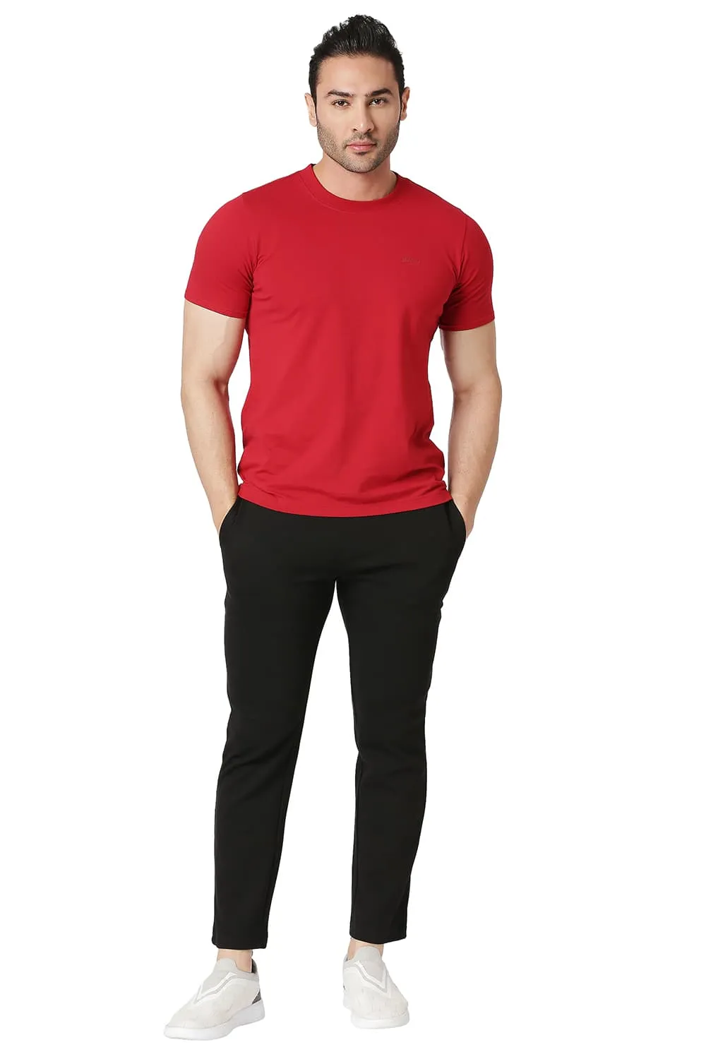 Slim Fit Cotton Polyester Track Pant