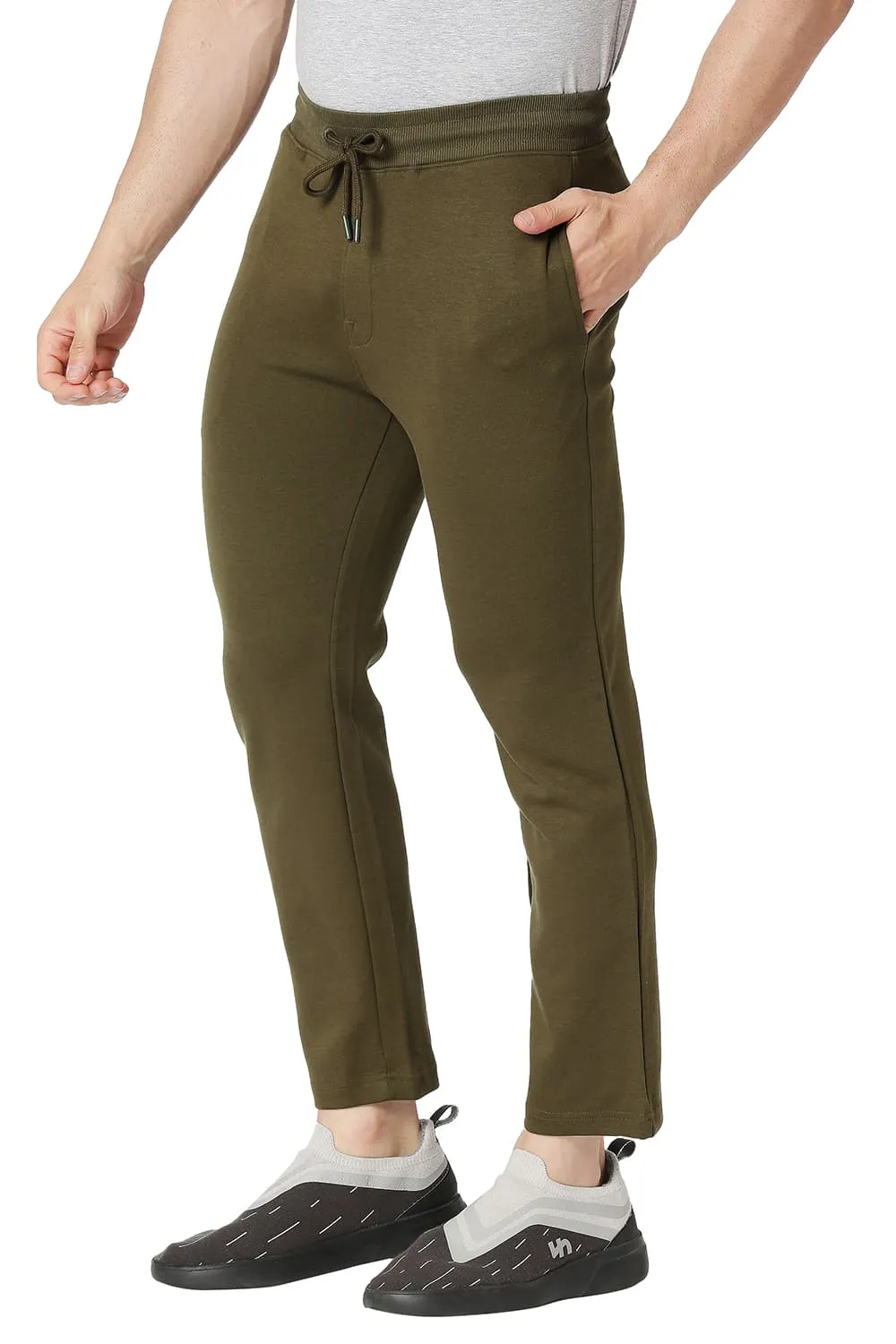 Slim Fit Cotton Polyester Track Pant