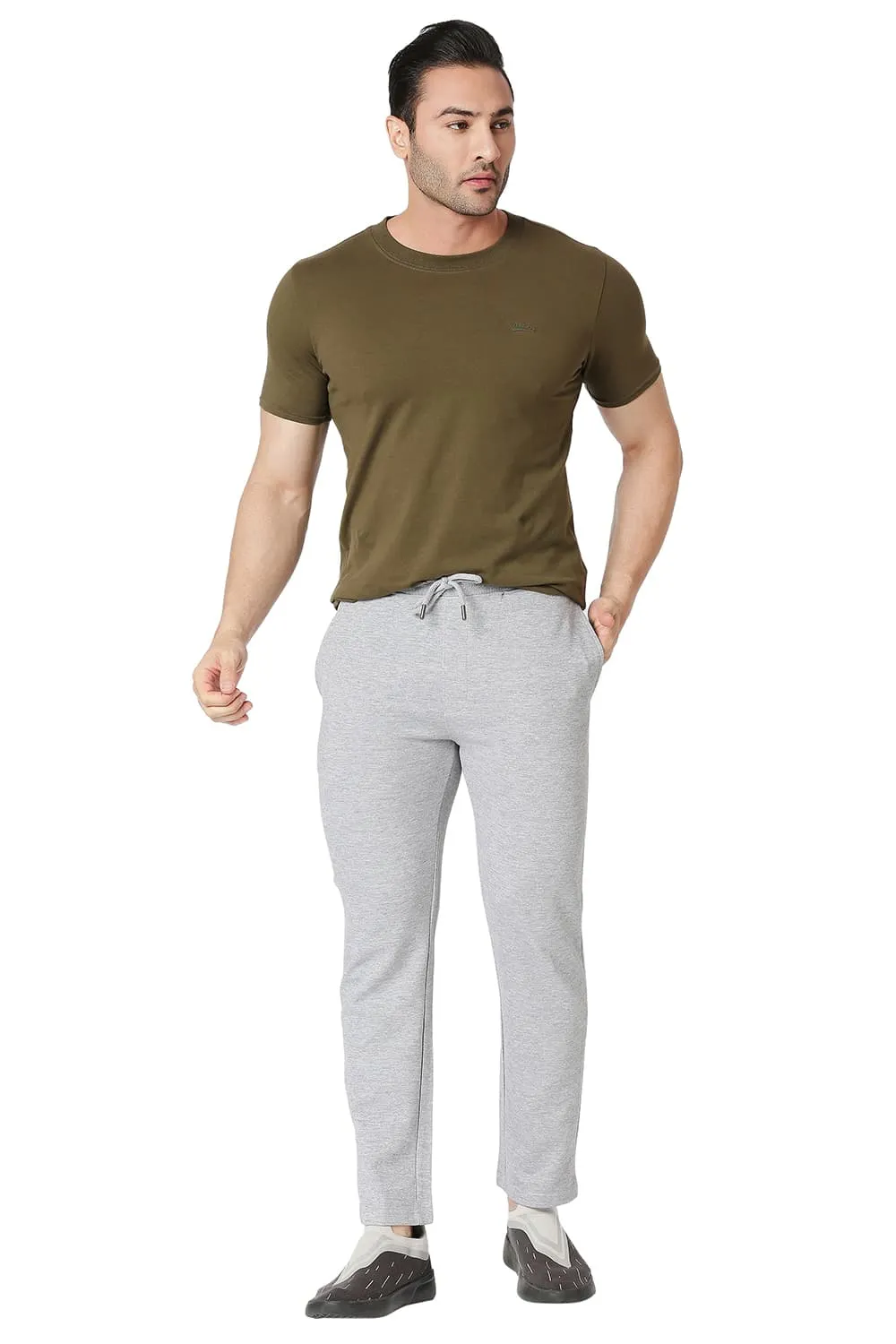 Slim Fit Cotton Polyester Track Pant