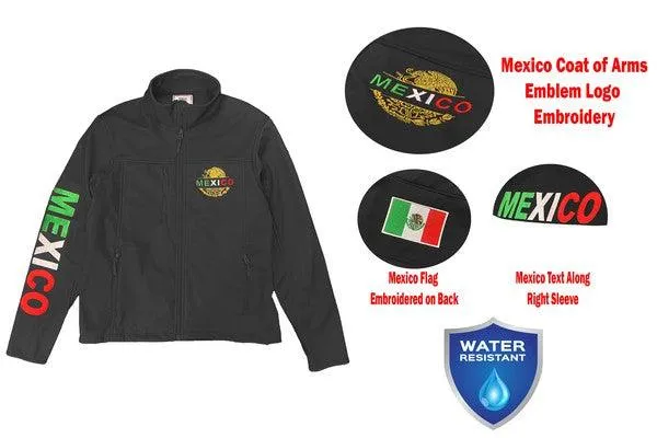 Soft Shell Jackets Mexico Embroidered