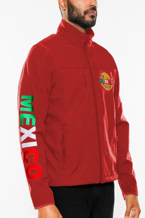 Soft Shell Jackets Mexico Embroidered