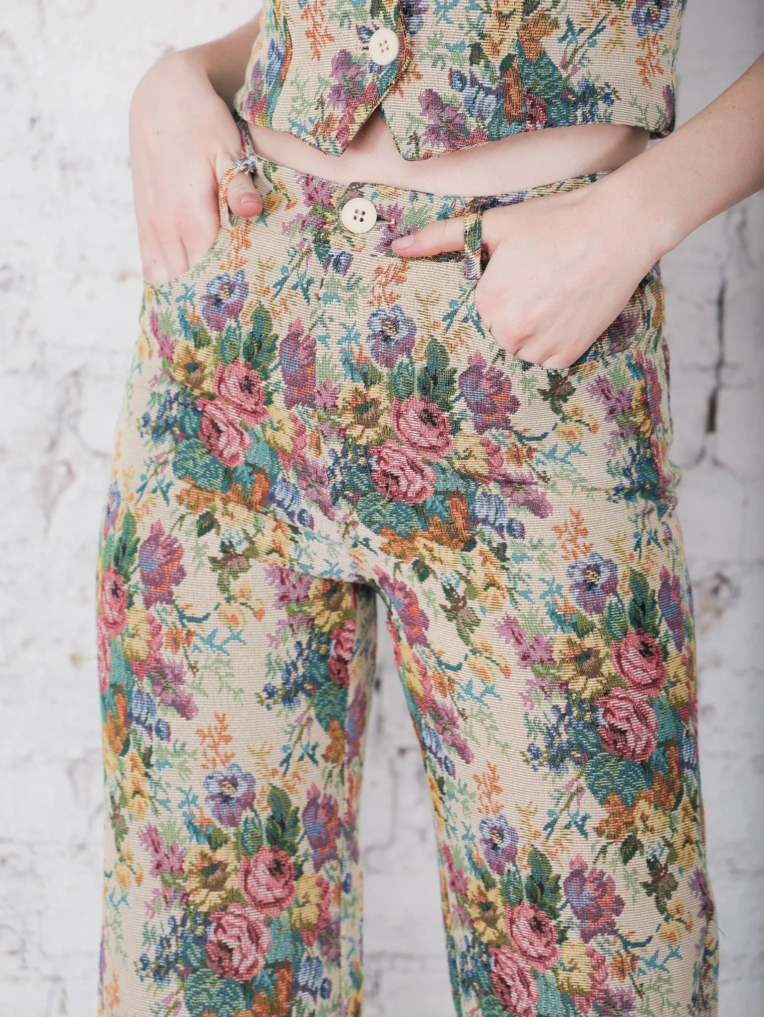 Sonny Vintage Floral Pants