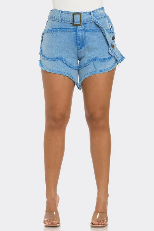 Strapped Shorts (2 Colors)