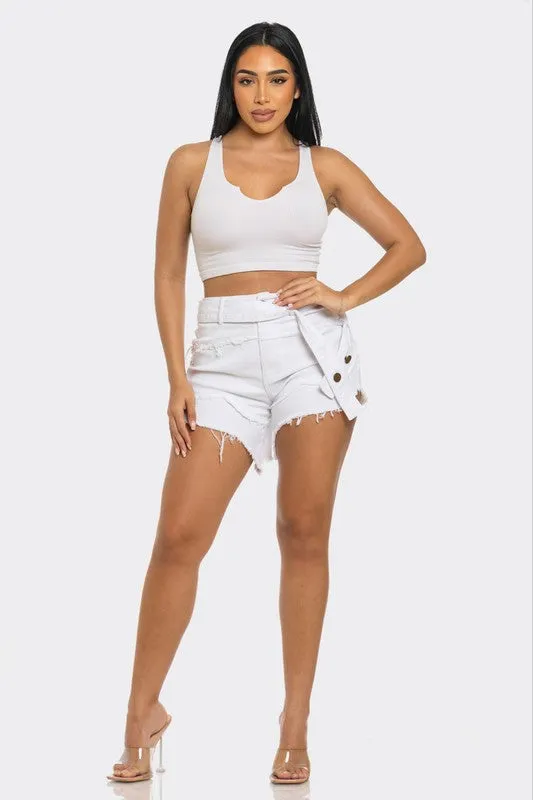 Strapped Shorts (2 Colors)