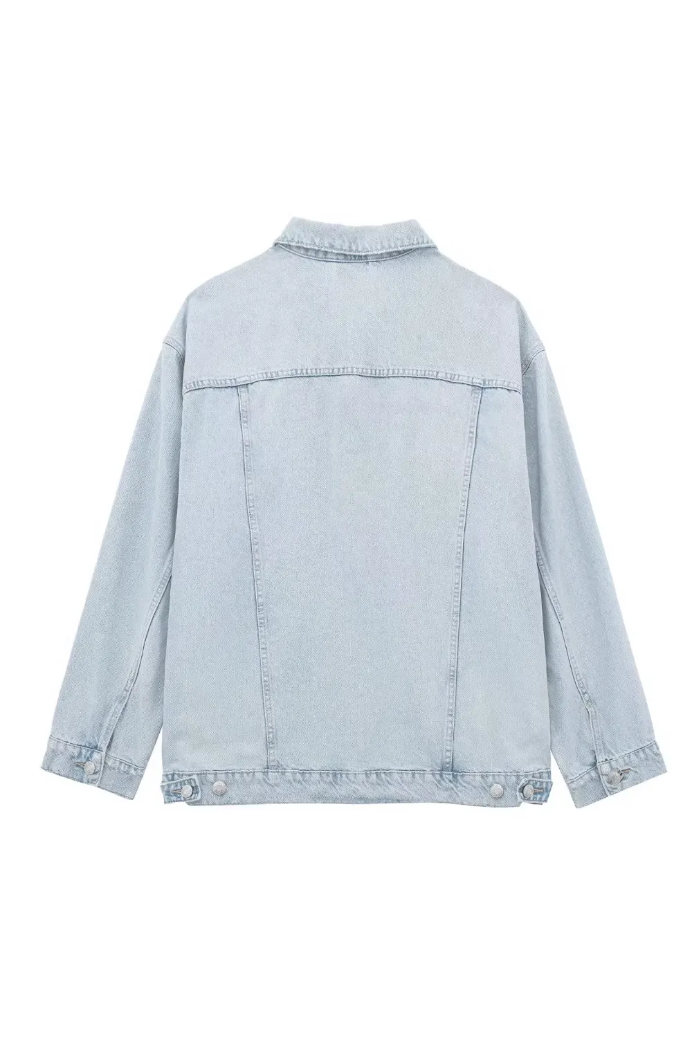 'Tanner' Long-Sleeved Collared Denim Jacket