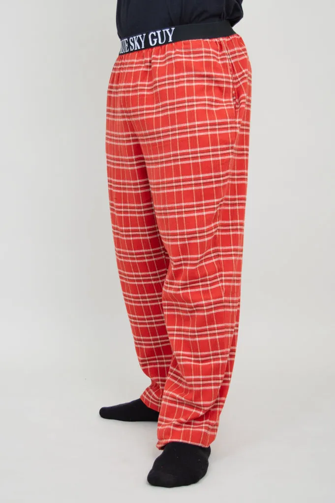 Tanner Pant, Red Plaid, 100% Cotton