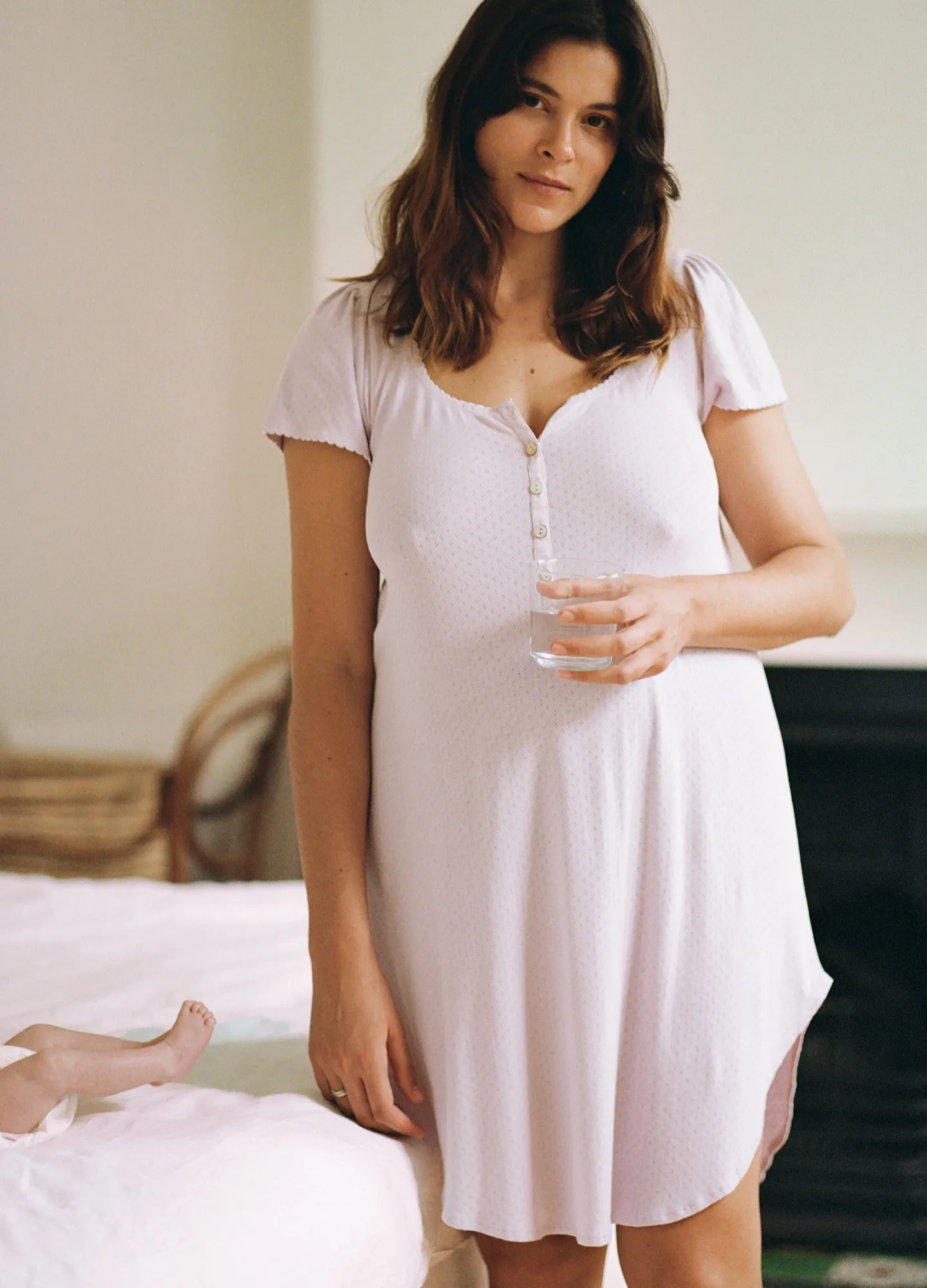 The Pointelle Nightgown