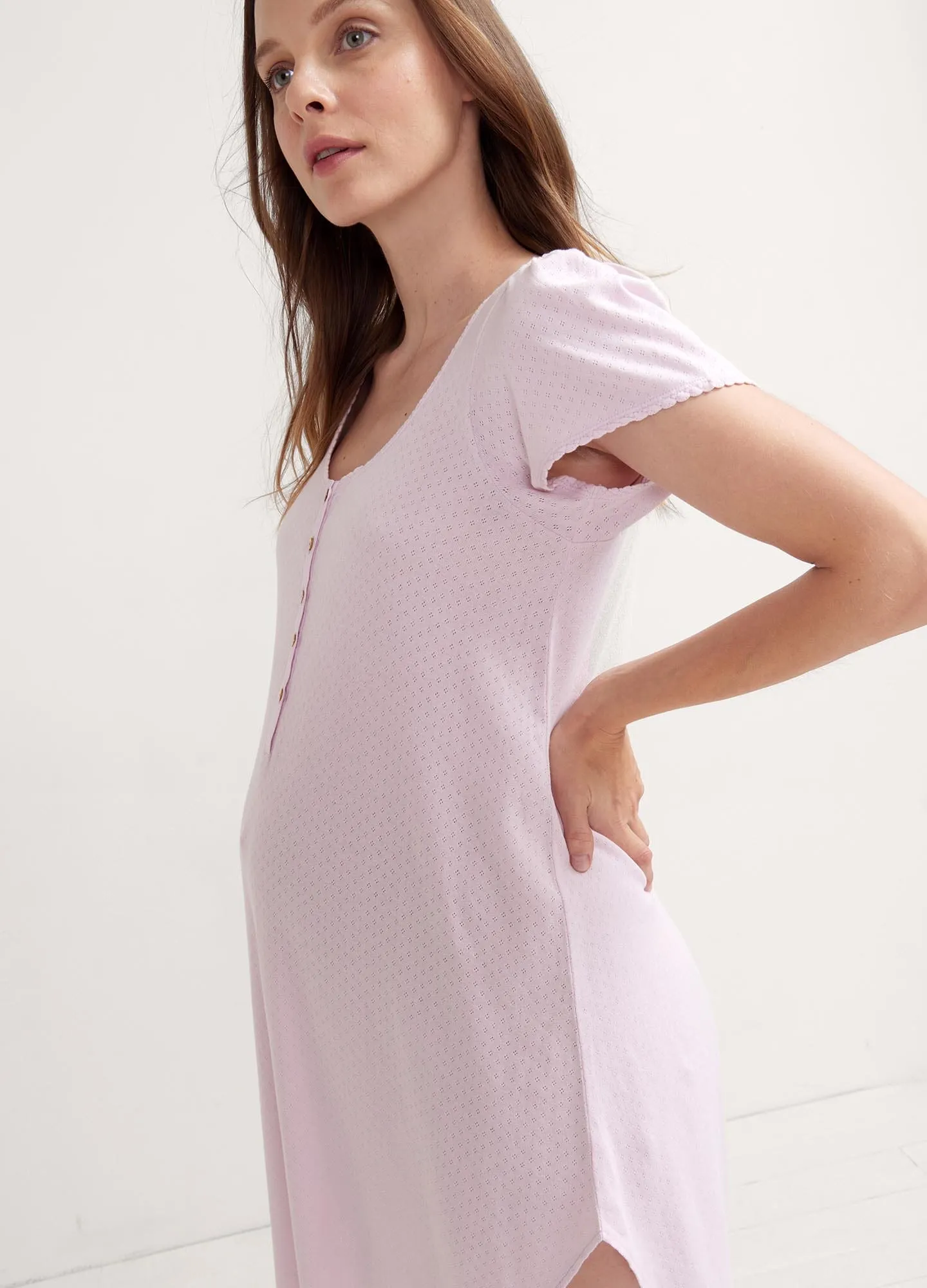 The Pointelle Nightgown