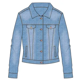 TRBL Soft Stretch Denim Jacket