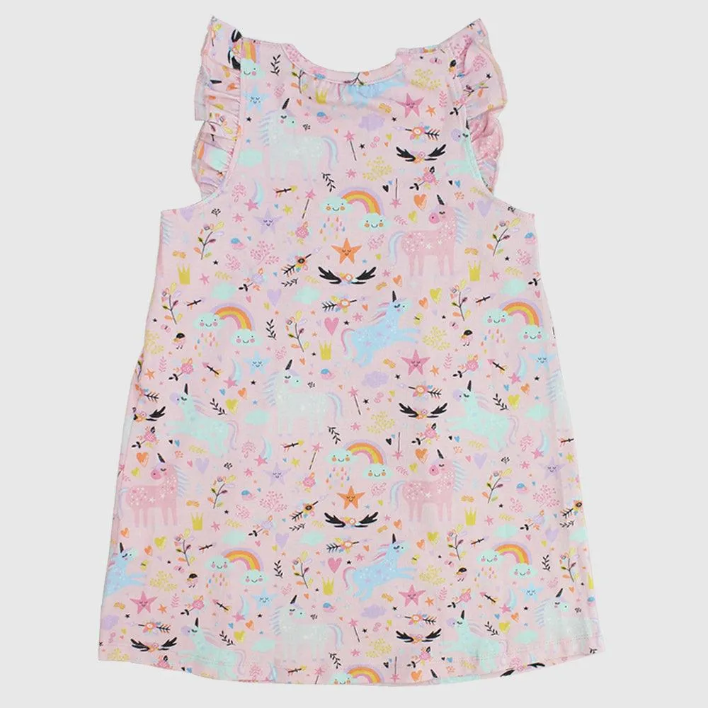 Unicorn World Sleeveless Nightgown