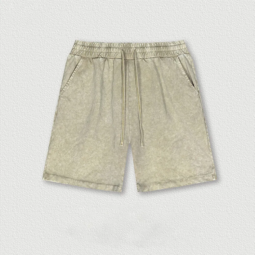 Vintage Washed Casual Sports Shorts