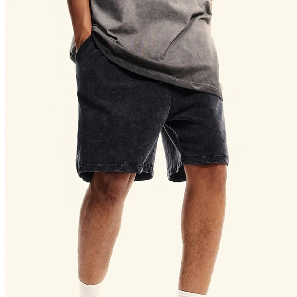 Vintage Washed Casual Sports Shorts